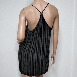 BDG woman top Oversized Relax Fit Size XS Oversized Striped Black Gray Bx0012